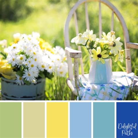 Shabby Chic Inspired Color Palettes Delightful Paths