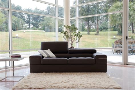 Whether you shop online or at your nearest furniture store, cardi's furniture & mattresses has what you need for a comfortable, stylish living space. Brown Contemporary Living Room Set Finest Genuine Italian ...