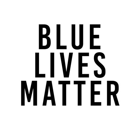Blue Lives Matter Vinyl Sticker Car Decal