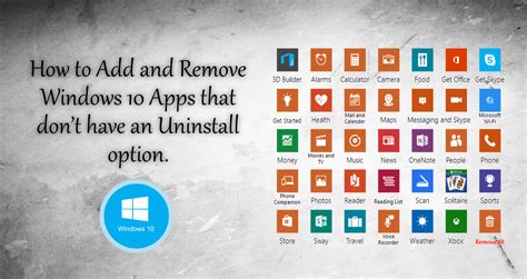 How To Add Or Remove Windows 10 Apps That Dont Have An Uninstall