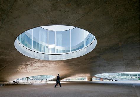 Epfl Rolex Learning Center Lausanne Sanaa Arquitectura Viva