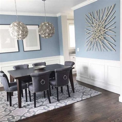 12 Impressive Blue Gray Paint Color Dining Room Gallery Dining Room
