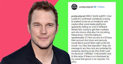 Chris Pratt Threatens Pervy Dude Imposter Using His Name To Scam