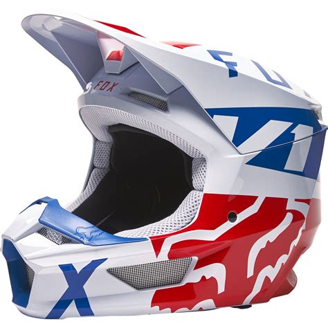 Fox Racing 2022 V1 Skew Motocross Helmet Helmets