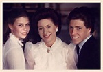 regalmajesty: Princess Margaret and her children... | The Royal Fanzine
