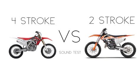 Each convinced that they are right. 2019 2 Stroke Vs 4 Stroke - YouTube