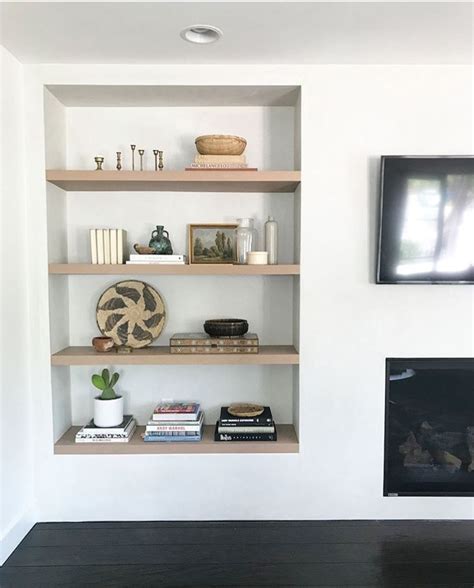 Recessed Shelvesdisplay Living Room Shelves Recessed Shelves Wall