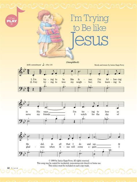 2012 03 28 Im Trying To Be Like Jesus Eng Pdf Poetics Musical
