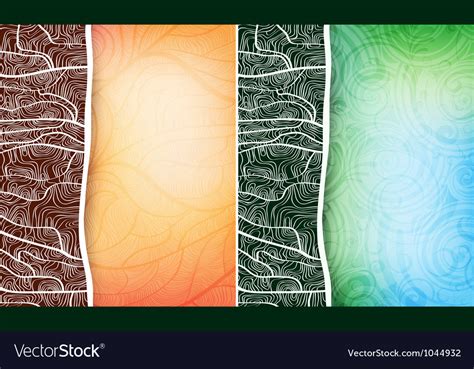 Ornamented Banners Royalty Free Vector Image VectorStock