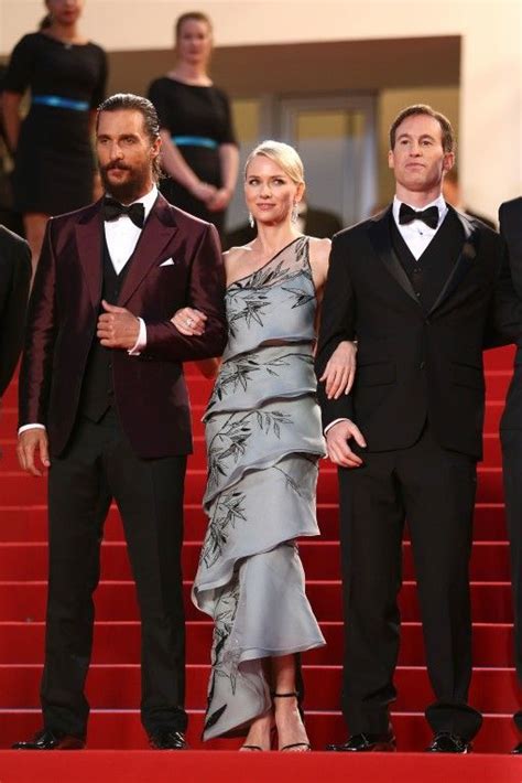 Matthew Mcconaughey Naomi Watts In Armani Prive Cannes Film