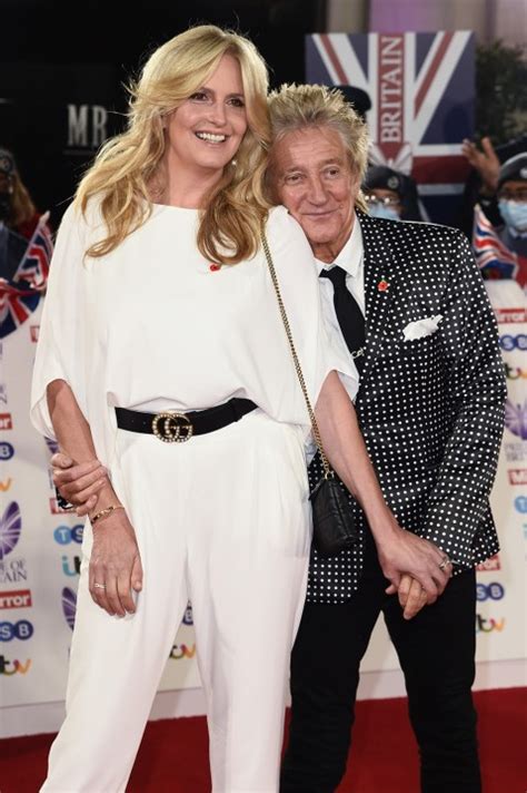 rod stewart and penny lancaster see photos of the couple hollywood life