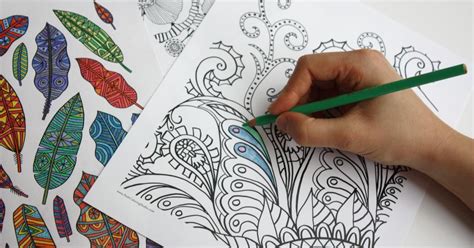 Coloruing Tips And Techniques Adult Coloring Book Pages Color Club