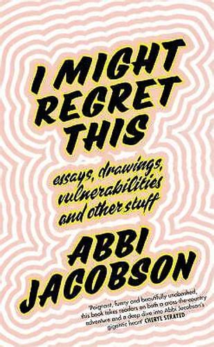 new i might regret this by abbi jacobson paperback free shipping ebay
