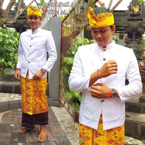 Jual Baju Safari Bali Best Seller Kemeja Formal Pakaian Adat Bali