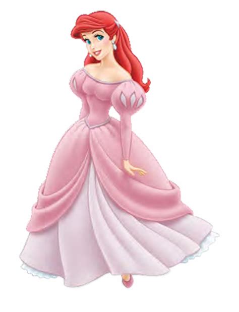 Princess Png Photo Ariel Human Pink Dress Clip Art Library