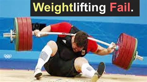 Weightlifting Fail Compilation Weightlifting Accident Youtube