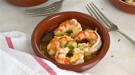 Recetas con gambas sencillas, sabrosas y rápidas. Gambas al ajillo. Receta fácil, rápida y deliciosa ...