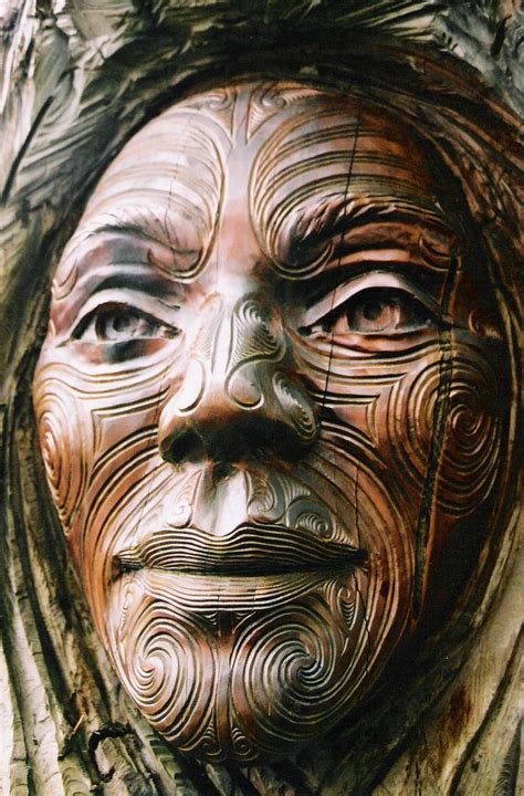 Maori Carving Maori Art Wood Sculpture Carving