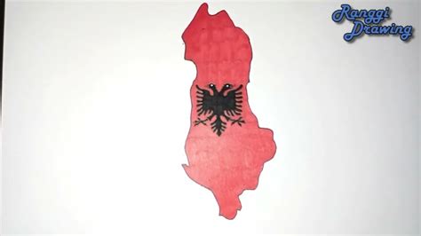 How To Draw Map Of Albania YouTube