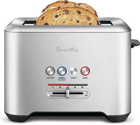 Breville Bta730xl Bit More 4 Slice Toaster Brushed Stainless Steel