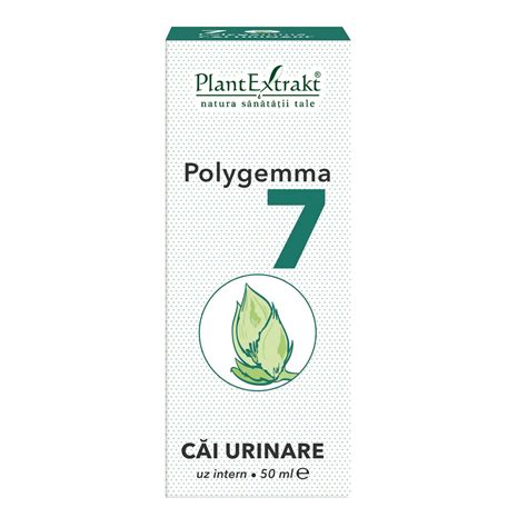 Polygemma 7 Căi Urinare 50 Ml Plant Extrakt Farmacia Tei Online