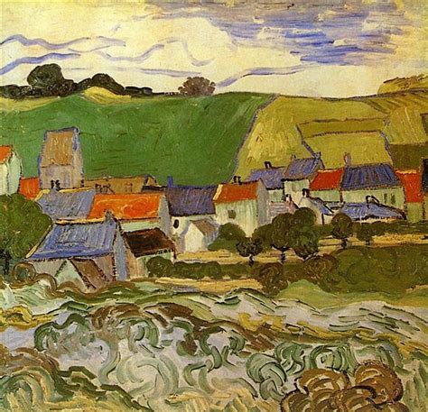 View Of Auvers Vincent Van Gogh Wikiart Org