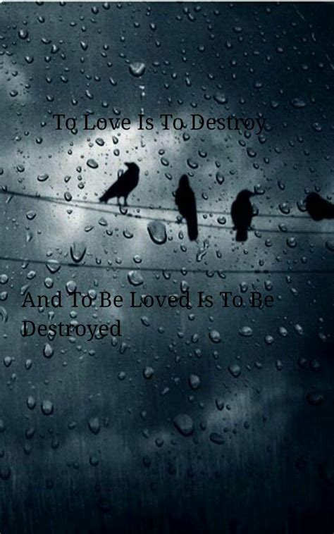 We did not find results for: "To Love Is To Destroy And To Be Loved Is To Be Destroyed" quote from The Mortal Instruments, s ...