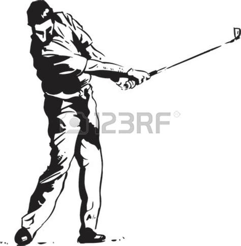Golf Clipart Black And White Clipart Panda Free