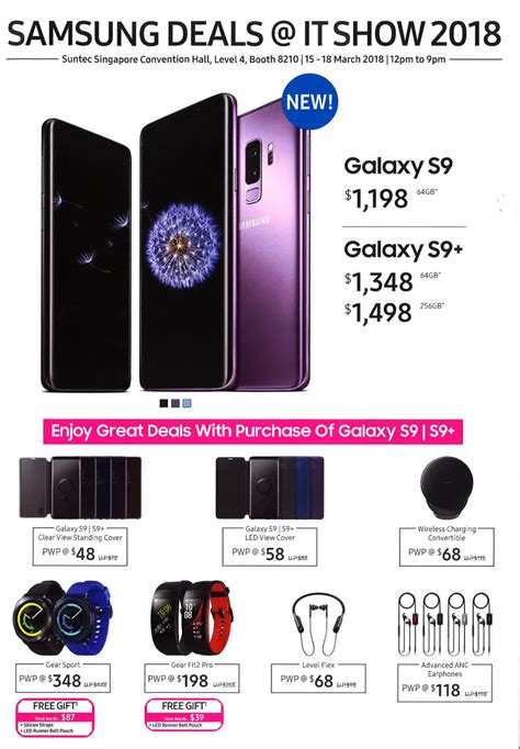 Samsung Mobile Pg 1 Brochures From It Show 2018 Singapore On Tech