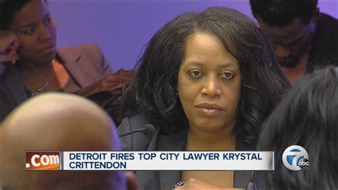 Detroit City Council Fires Crittendon Youtube