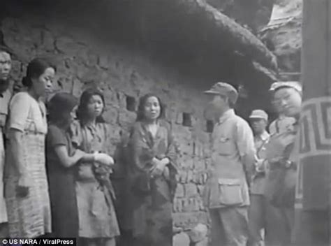 First Footage Of WW Sex Slaves Who Still Shame Japan Daily Mail Online