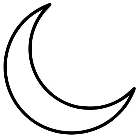 Crescent Moon Png Clipart Png Mart