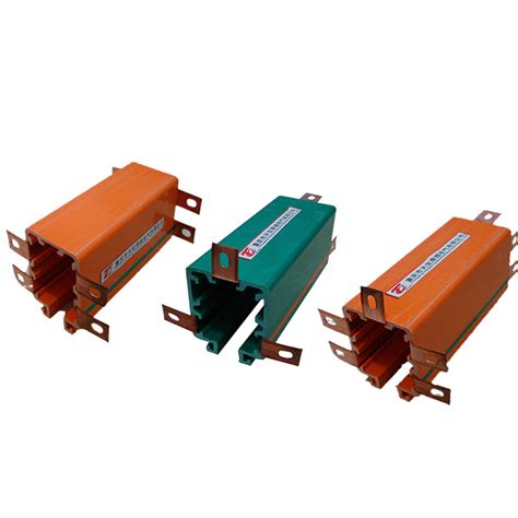 Enclosed Crane Conductor Rail Multiple Copper Busbar System For