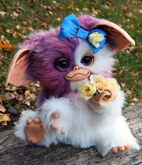 Girl Mogwai Etsy Fantasy Art Dolls Gremlins Cute Animals