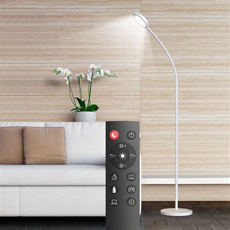 Dodocool Led Floor Lamp Remote And Touch Control 2500k 6000k Floor Lamp