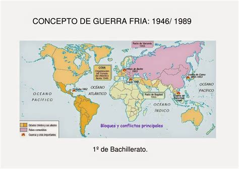 Compensatoria 2º Eso GeografÍa E Historia Mapas De La Guerra FrÍa