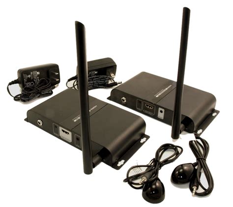 My Cable Mart 600ft Hdmi Over Wireless Transmitter Receiver Kit Wth
