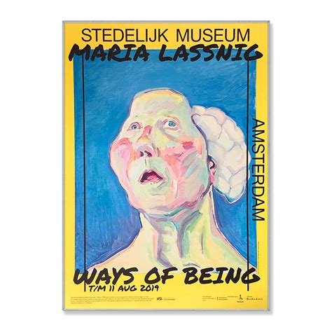 자리스튜디오 마리아 래스니그 Maria Lassnig Ways Of Being 액자 포함 감도 깊은 취향 셀렉트샵