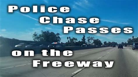 At approximately 11:45 a.m., the indiana state police regional dispatch center received calls of an erratic driver on interstate 65 northbound near the 215 mile marker, according to a news release. Police Chase Passes on the Freeway - YouTube