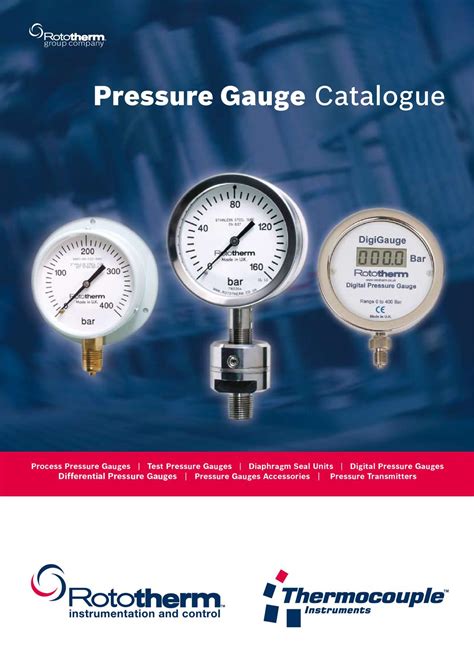 British Rototherm Pressure Gauge Catalogue By Jonathan Grimes Issuu
