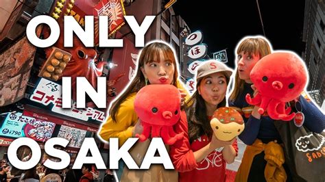 Where To Buy Exclusive Osaka Souvenirs Youtube