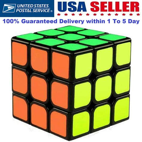 Kids Fun Toy Original Rubiks Cube Rubix Magic Rubic Mind Game Classic
