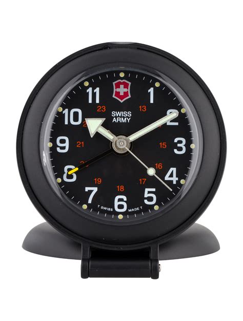Swiss Army Travel Alarm Clock Battery Army Military