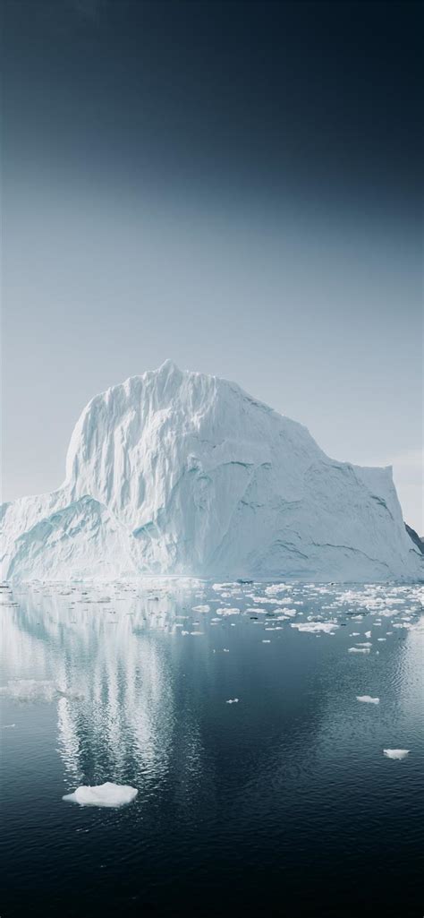 Arctic Iceberg Reflected Iphone 11 Wallpapers Free Download