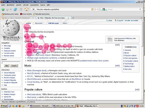 Detail Of The English Language Wikipedia Article For The Query Mod