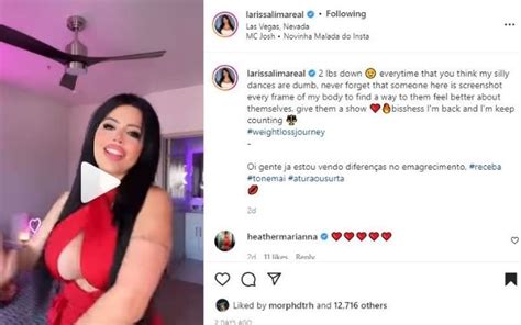 Larissa Lima Claps Back At Haters Who Think Her Dancing Is ‘dumb’