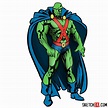Learn How to Draw The Martian Manhunter in 18 Easy Steps