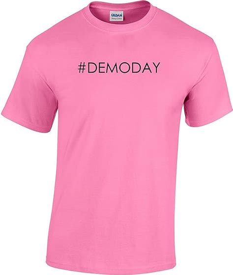 Demoday T Shirt Demo Day Shirt Demoday Medium Pink With