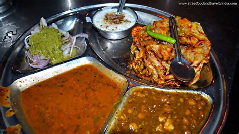 North Indian Thali Indian Food In Delhi By Street Food And Travel Tv