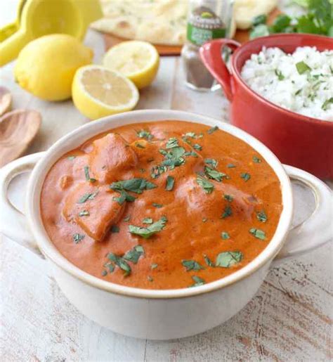 Butter chicken, or chicken makhani is a type of curry. Indian Butter Chicken Recipe - WhitneyBond.com